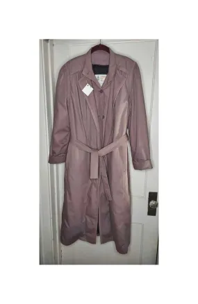 1980s London Fog Maincoats Trench Coat with tie belt and removable liner- Woman Jacket coat FIRM