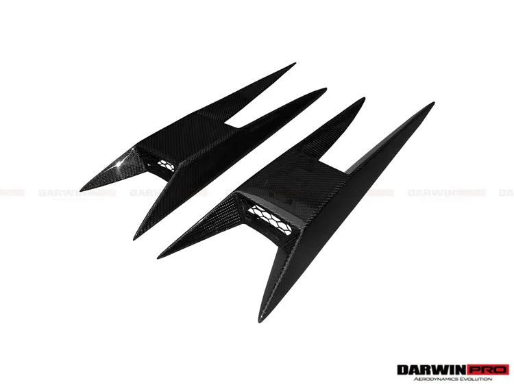 2004-2014 Lamborghini Gallardo BKSS Style Side Skirts Caps