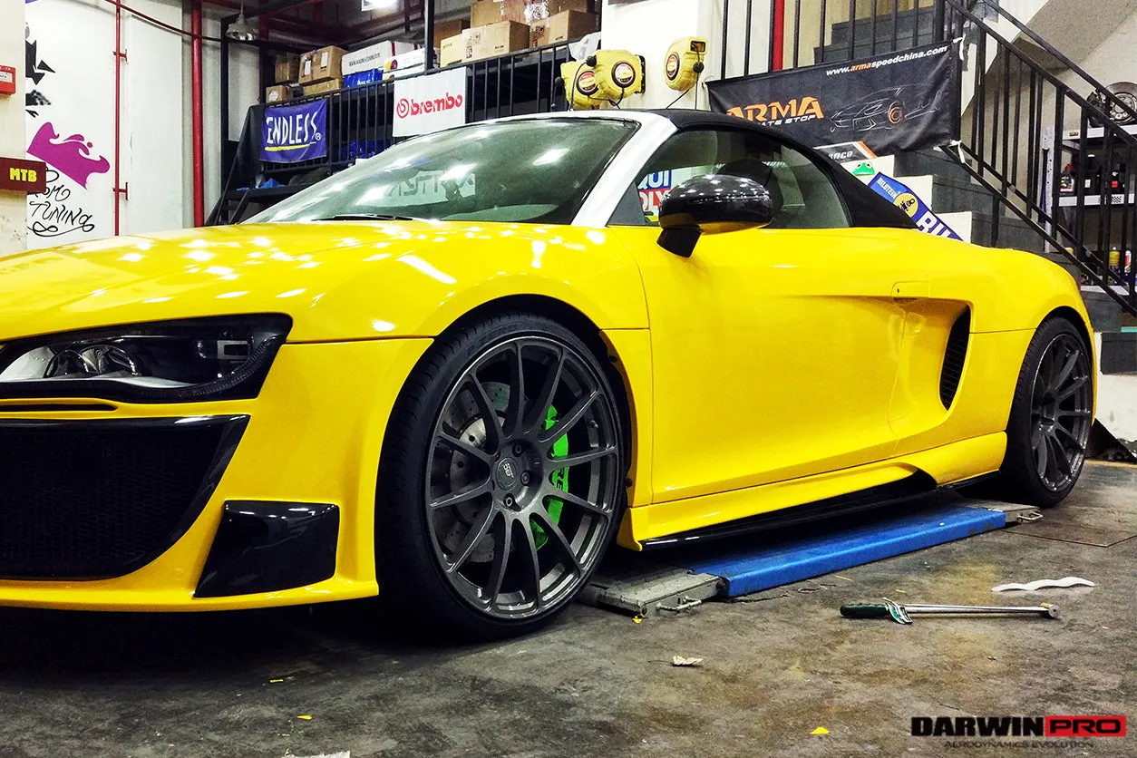 2006-2015 Audi R8 Coupe & Spyder DPGT Style Side Skirts