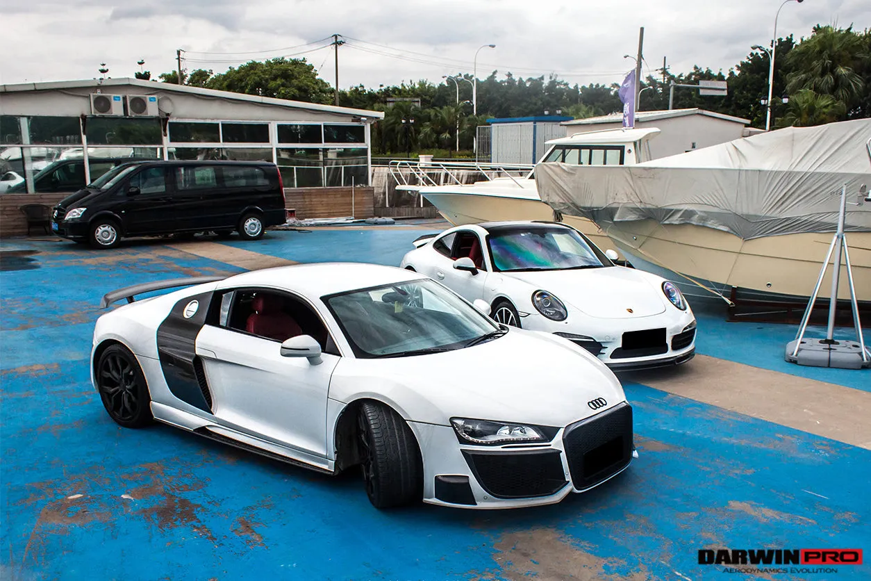 2006-2015 Audi R8 Coupe & Spyder DPGT Style Side Skirts