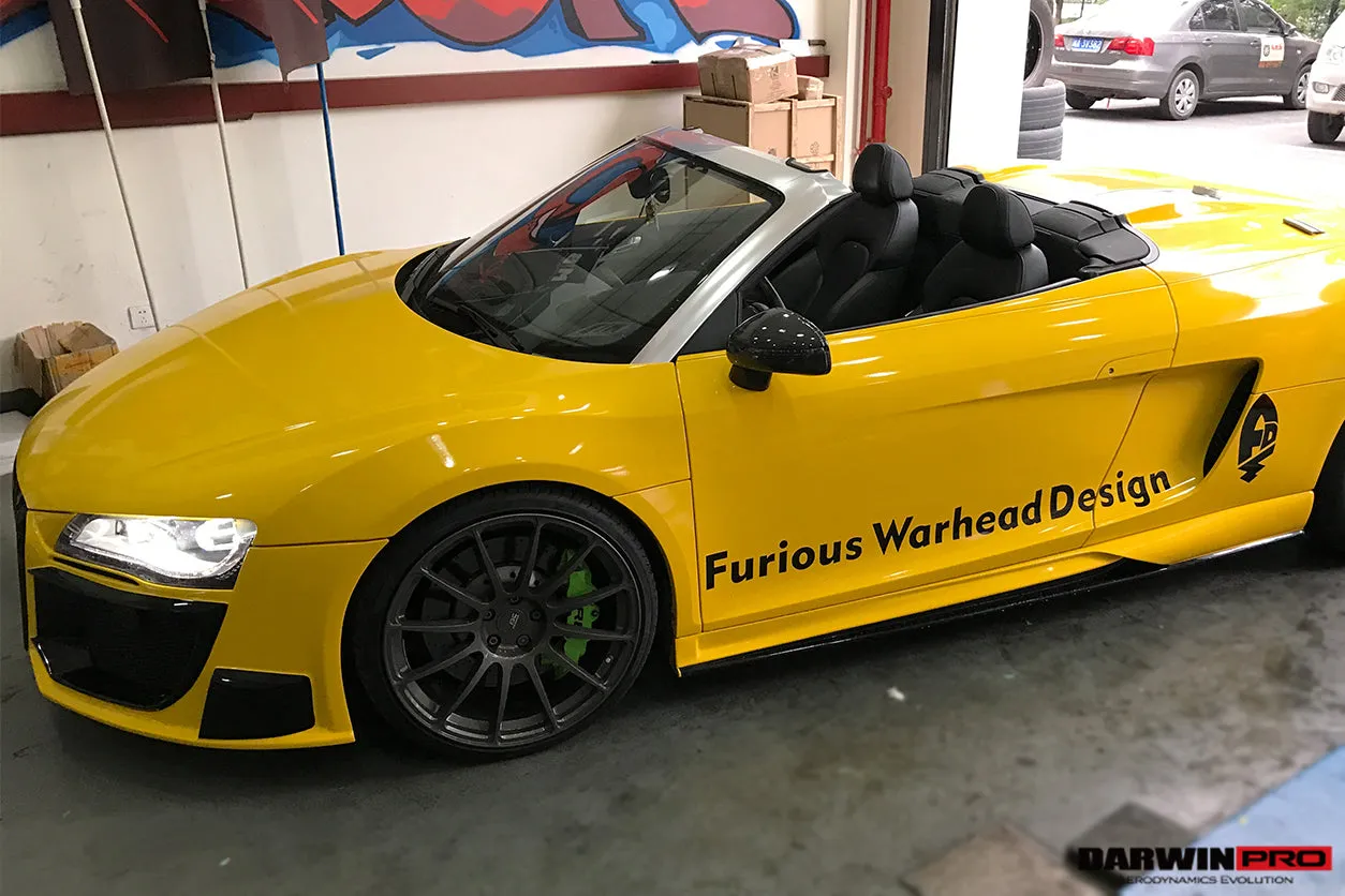 2006-2015 Audi R8 Coupe & Spyder DPGT Style Side Skirts