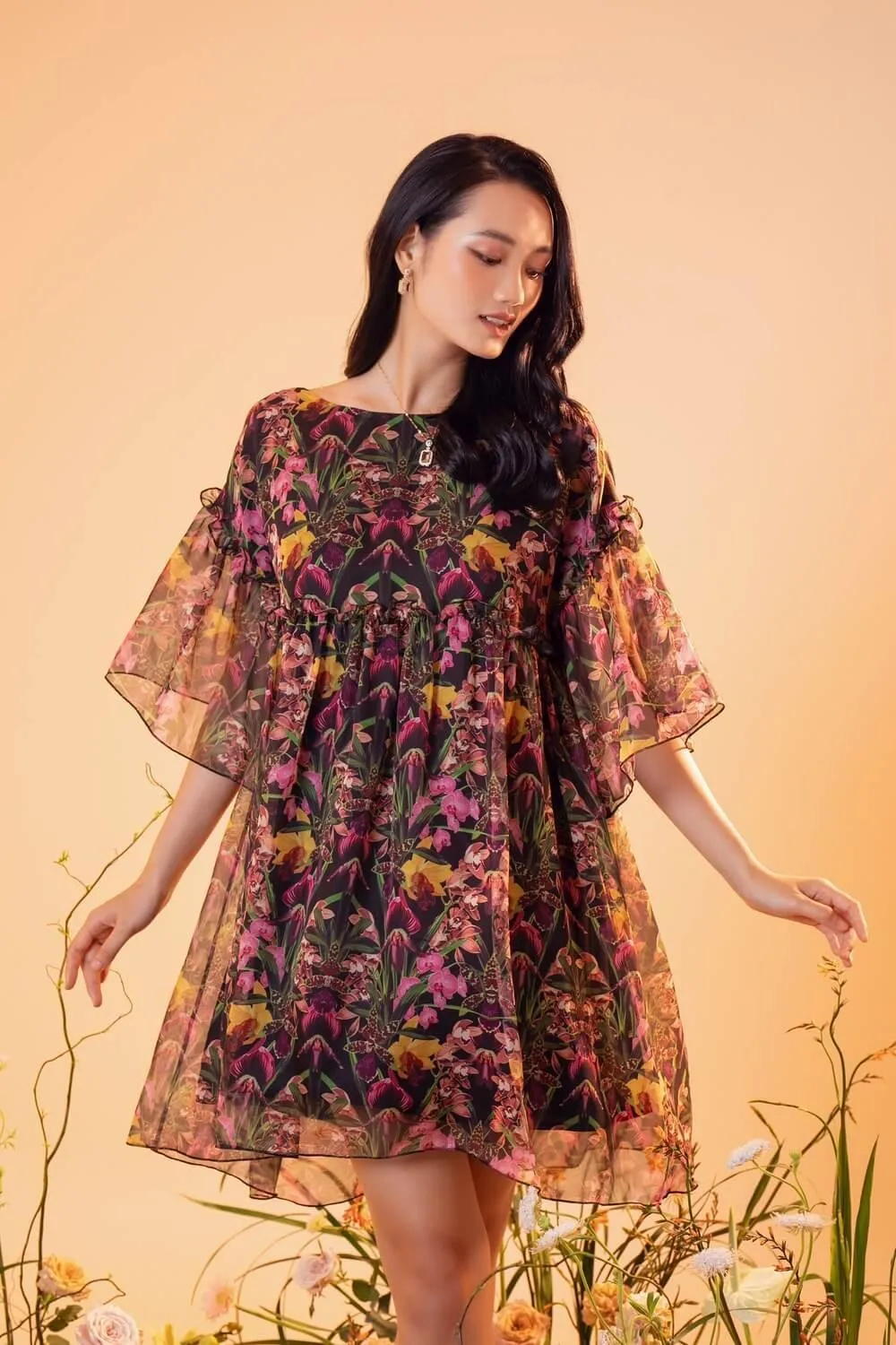 Anjen Mini Dress