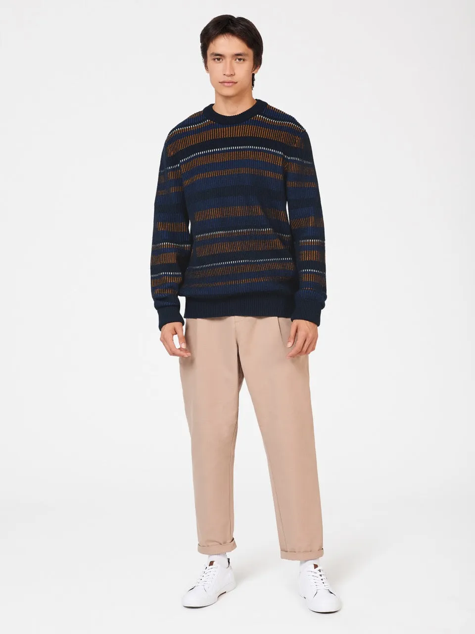 B by Ben Sherman Stripe Knit Sweater