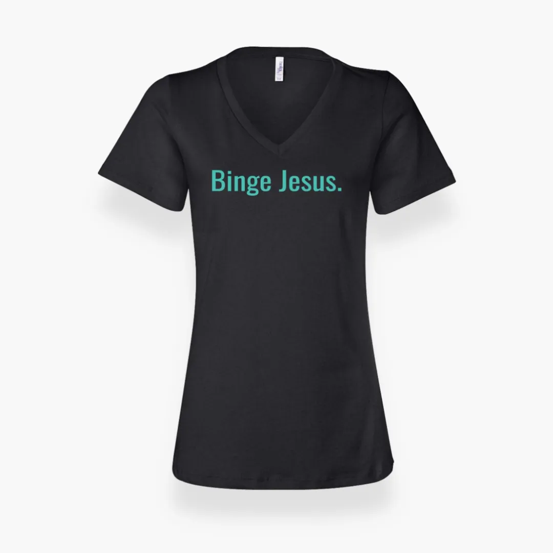 Binge Jesus T-Shirt Black