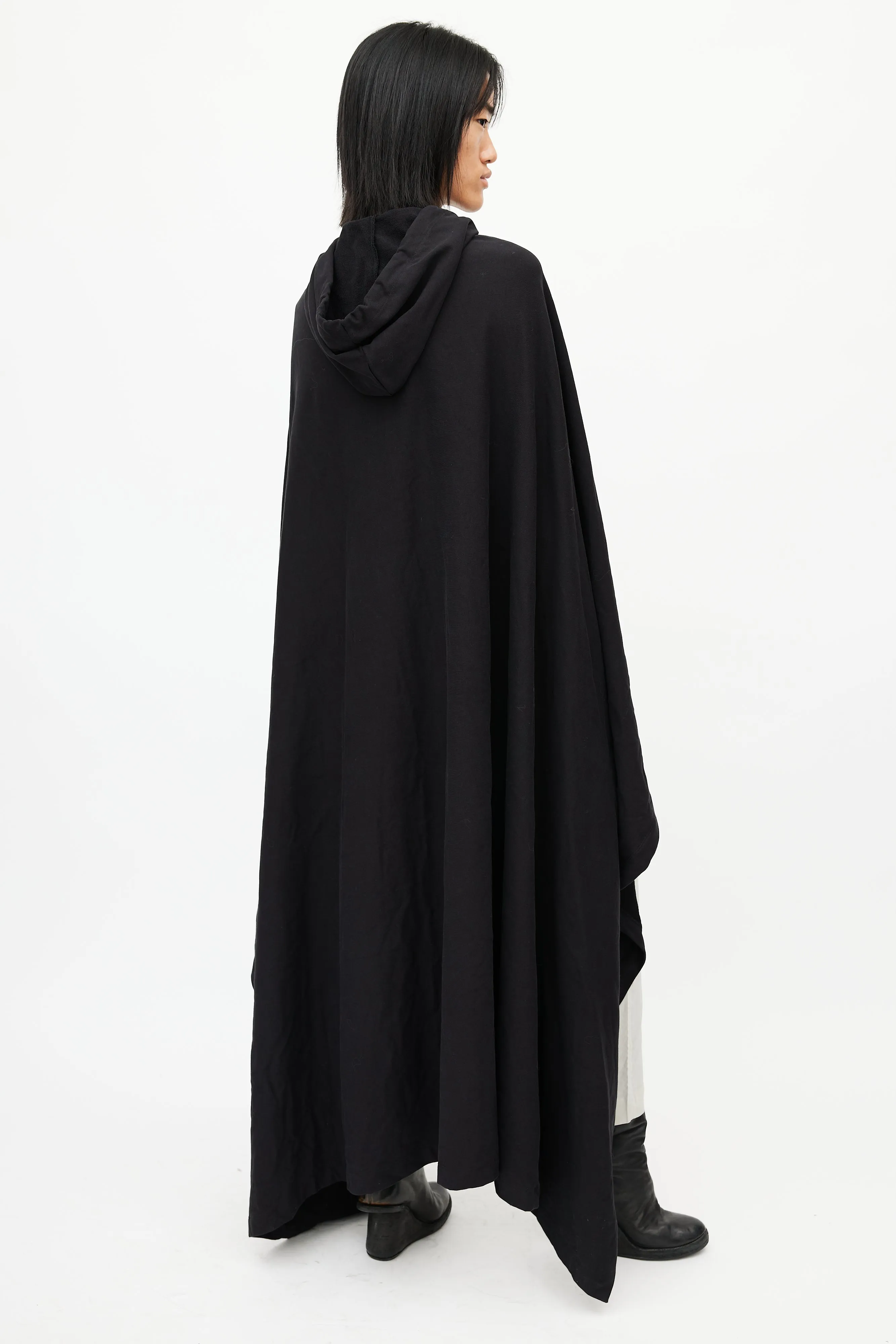 Black Parade Hooded Patch Cape
