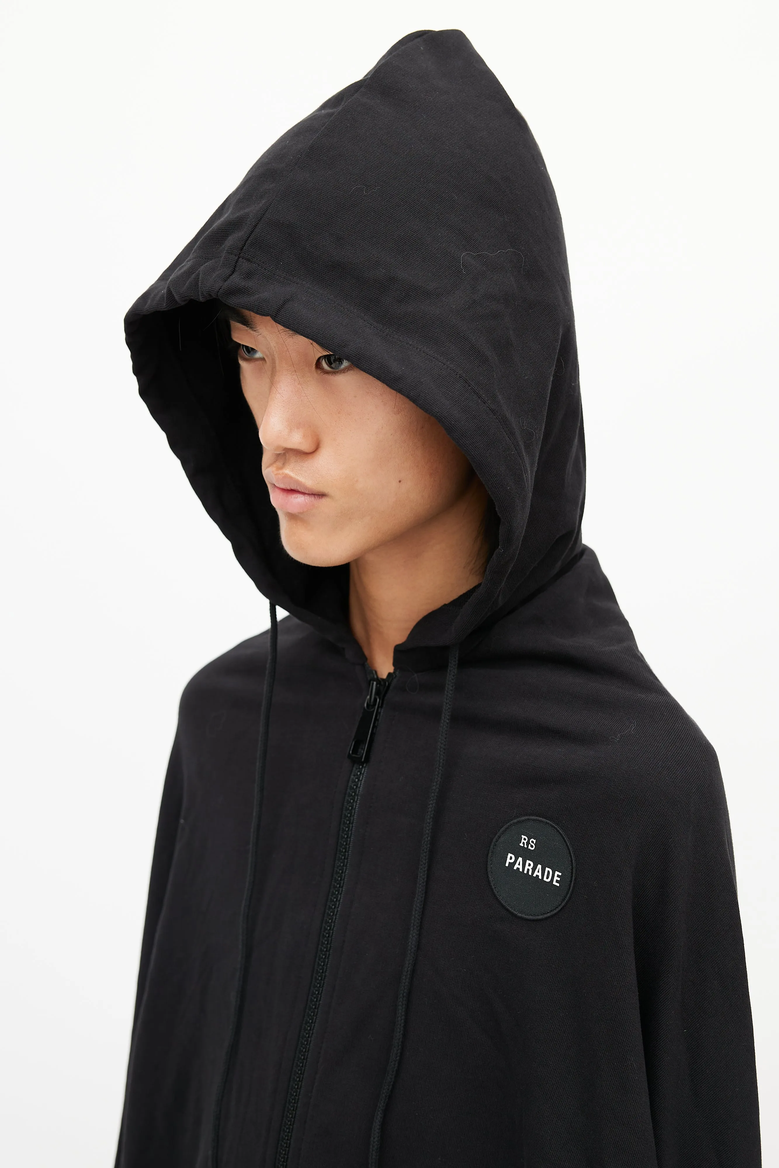 Black Parade Hooded Patch Cape