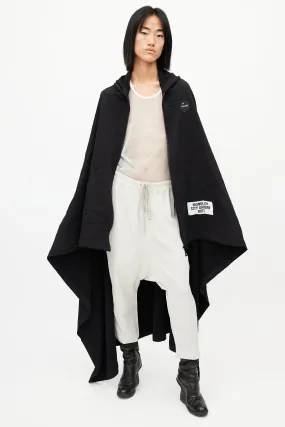 Black Parade Hooded Patch Cape