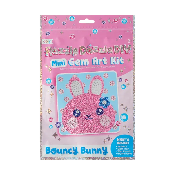 Bouncy Bunny Razzle Dazzle Gem Art Kit