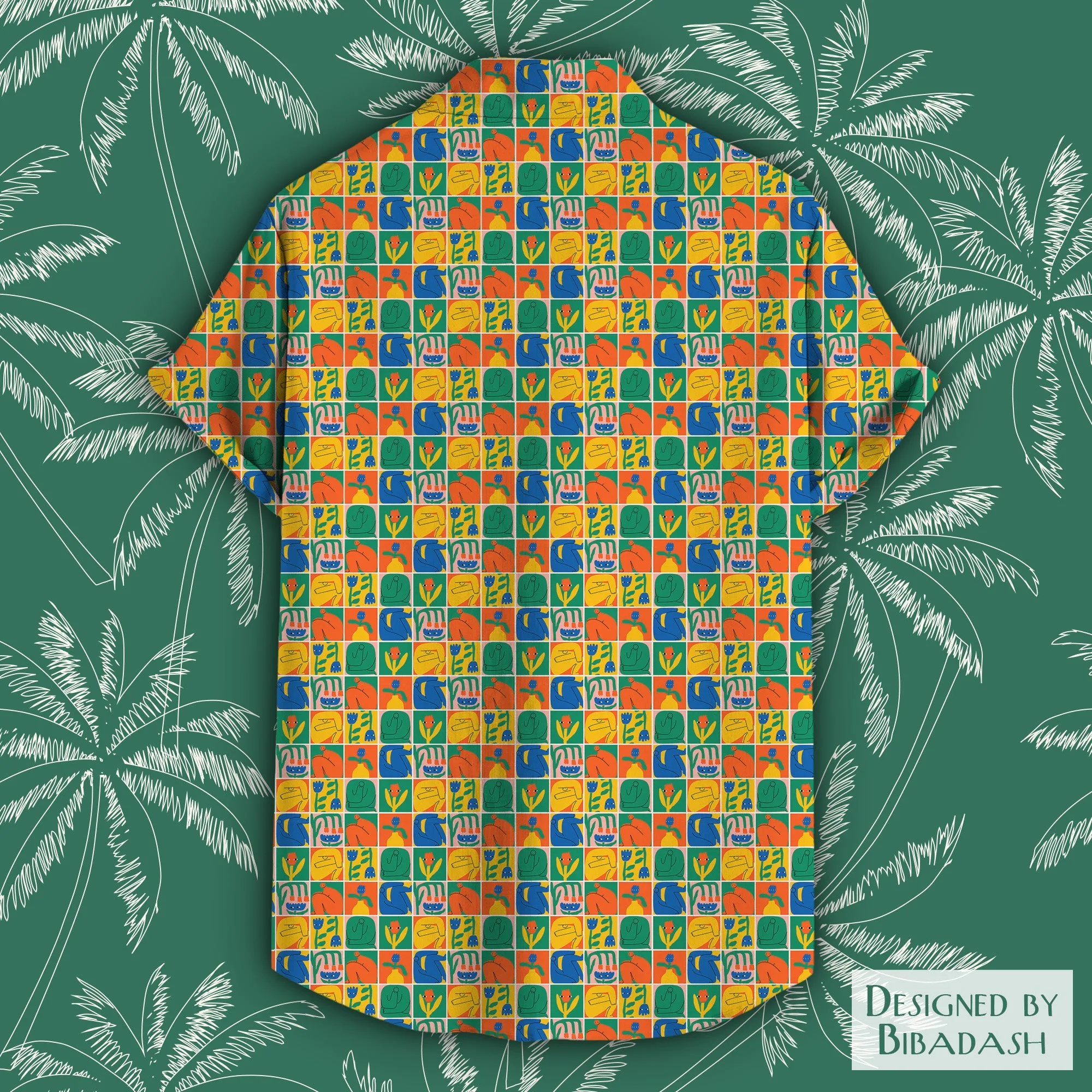 Boxed In Button Down Shirt