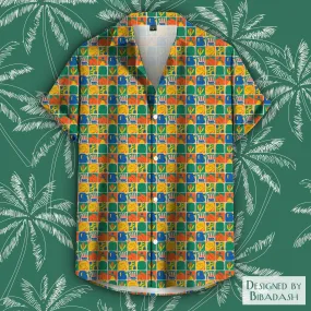Boxed In Button Down Shirt