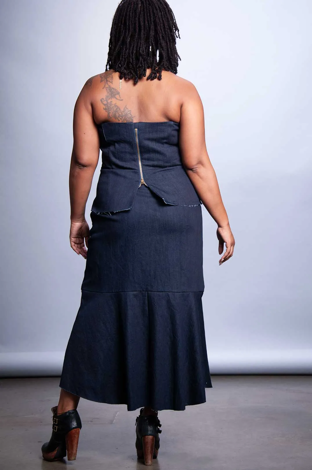 Bustier - Intense Denim