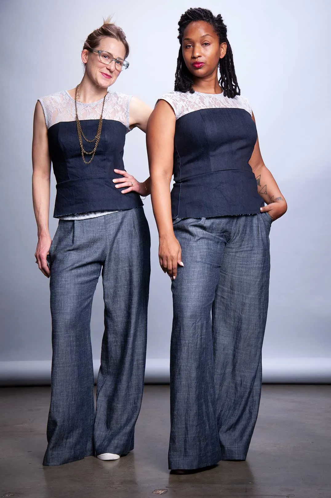 Bustier - Intense Denim