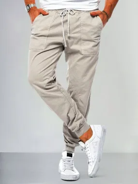 Casual Beam Feet Cargo Pants