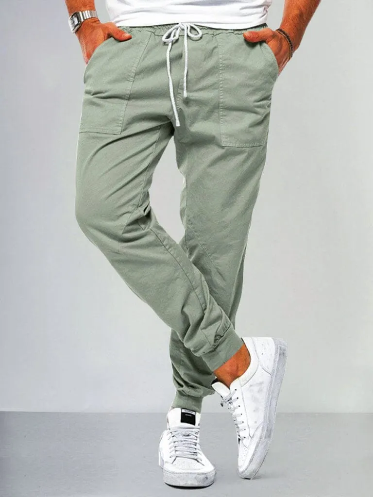 Casual Beam Feet Cargo Pants