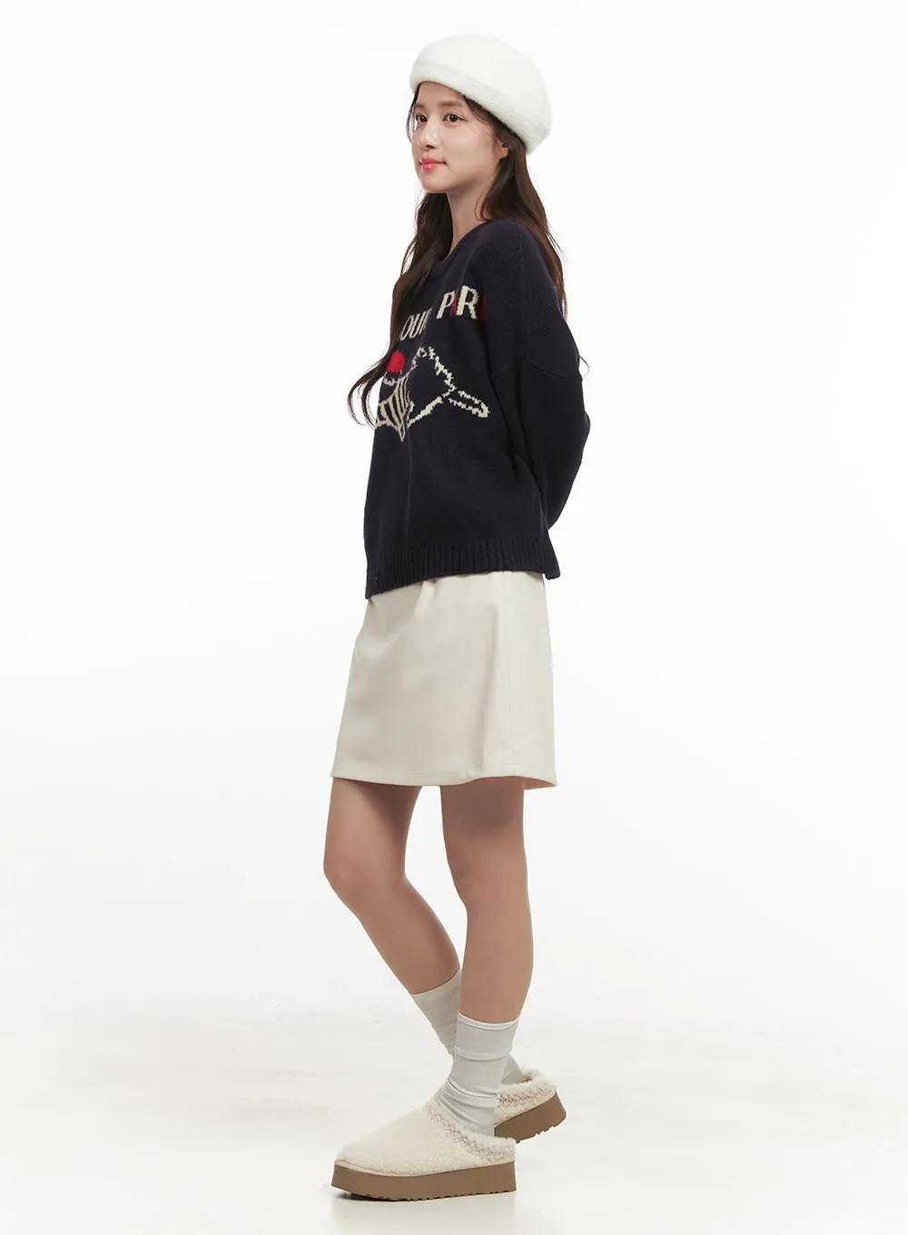 Classic A-Line Mini Skirt CJ515