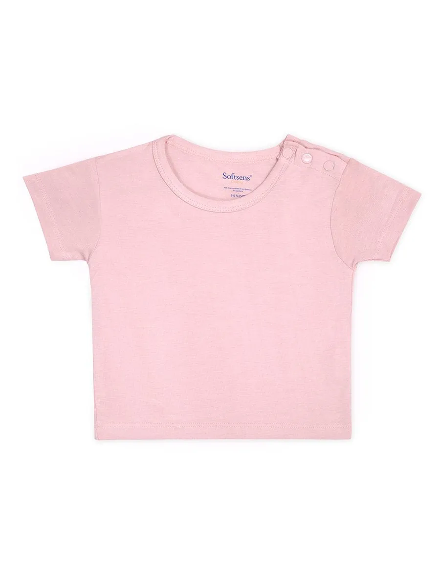 Coral Blush Bamboo Top & Bottoms