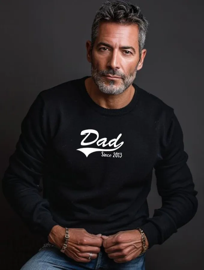 DAD SWISH SWEATER - BLACK