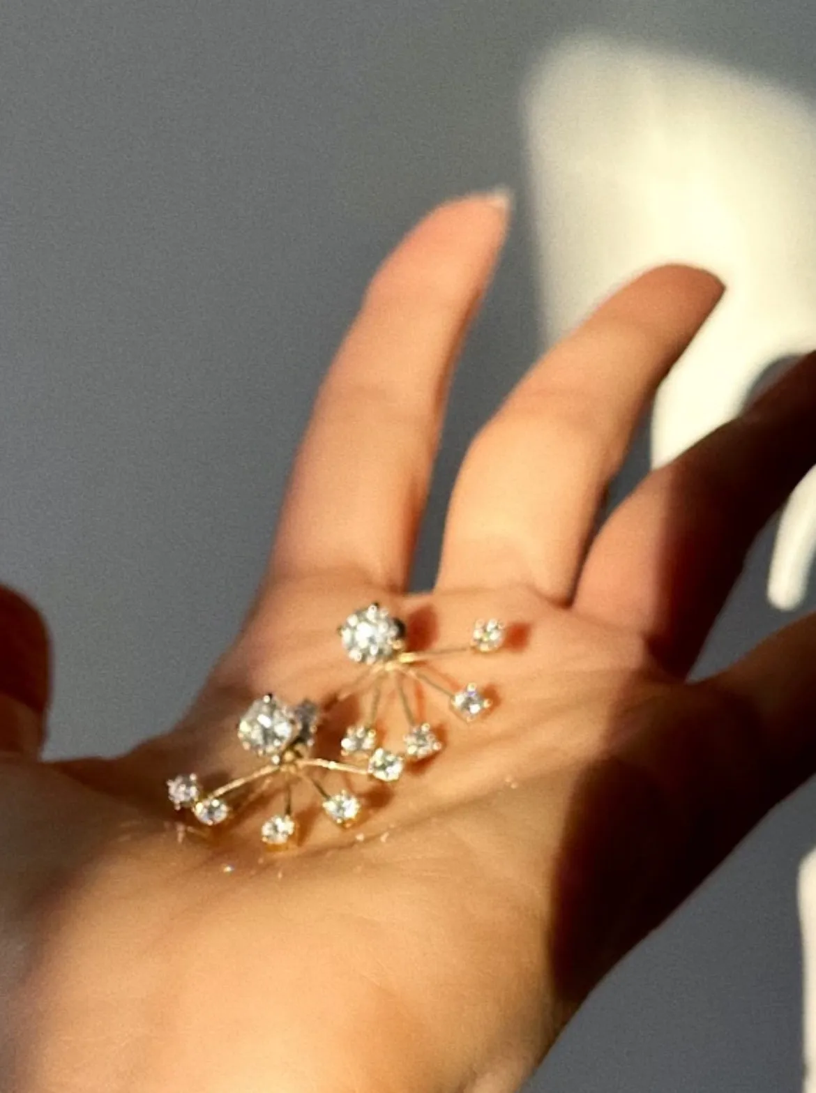 Ear Jackets With Lab Grown Diamonds