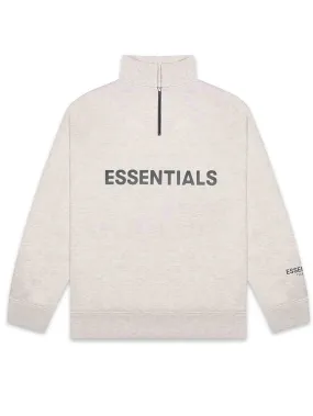 Oatmeal Half Zip Pullover by Fear Of God Essentials - Fall/Winter 2020 Collection