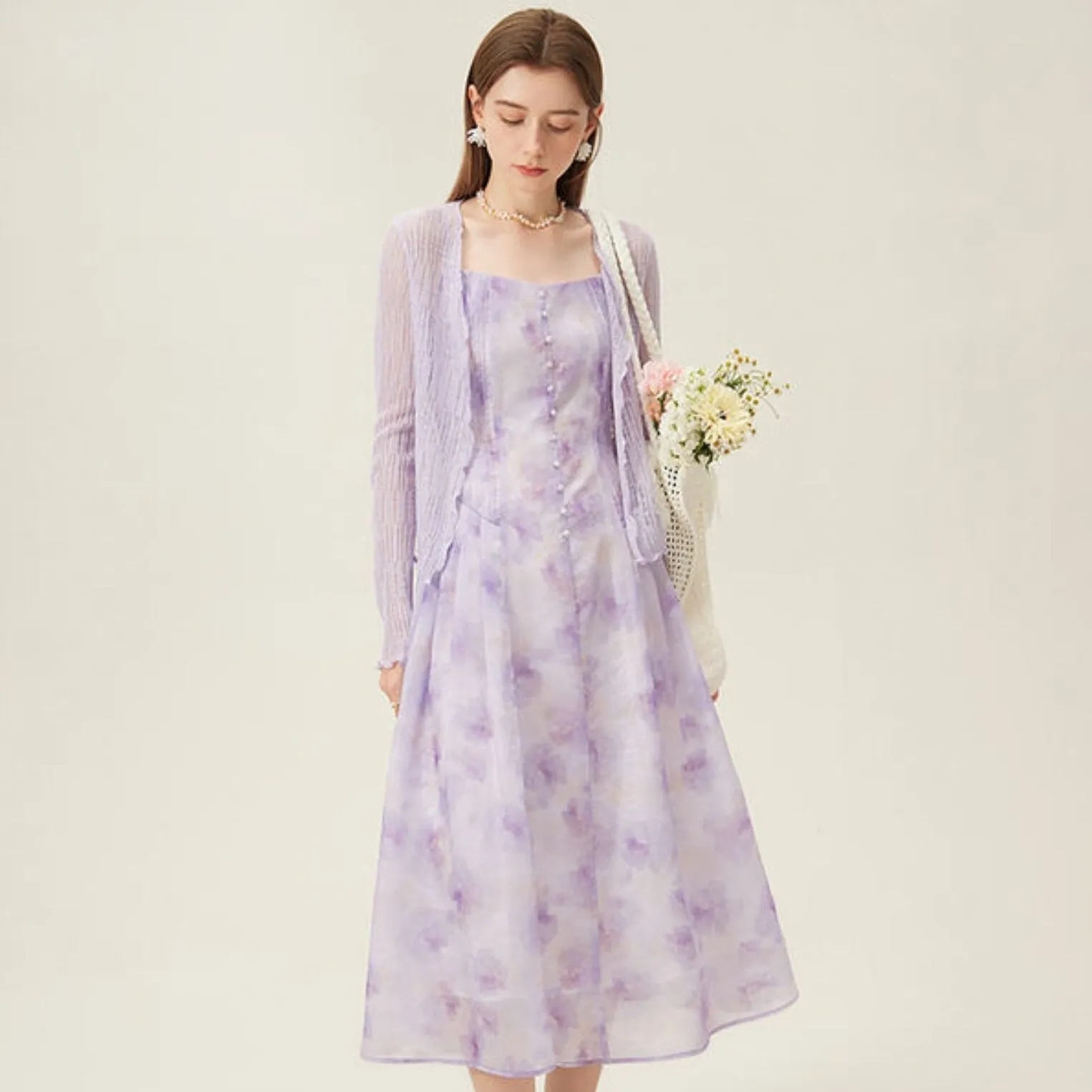 Floral Sleeveless Summer Dress