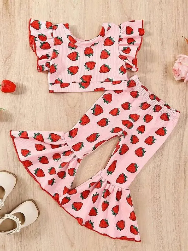 Girls Strawberry Cuttee