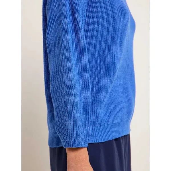 Grobstrickpullover aus Bio-Baumwolle