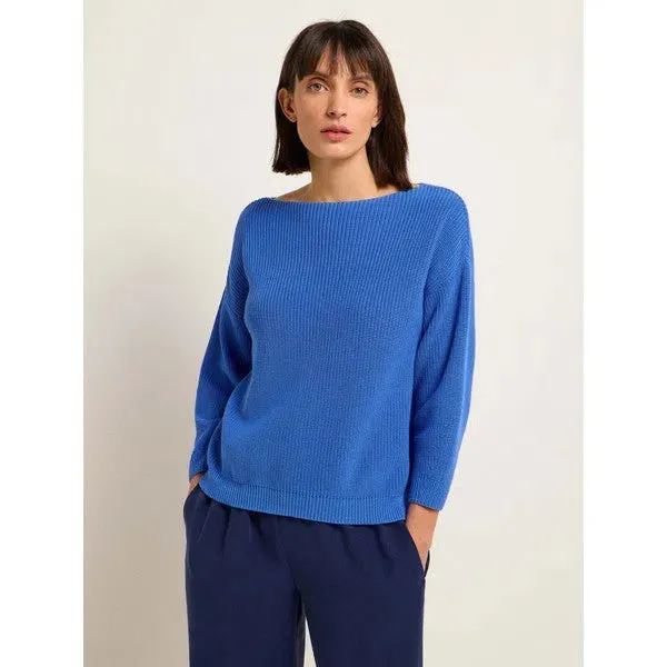 Grobstrickpullover aus Bio-Baumwolle