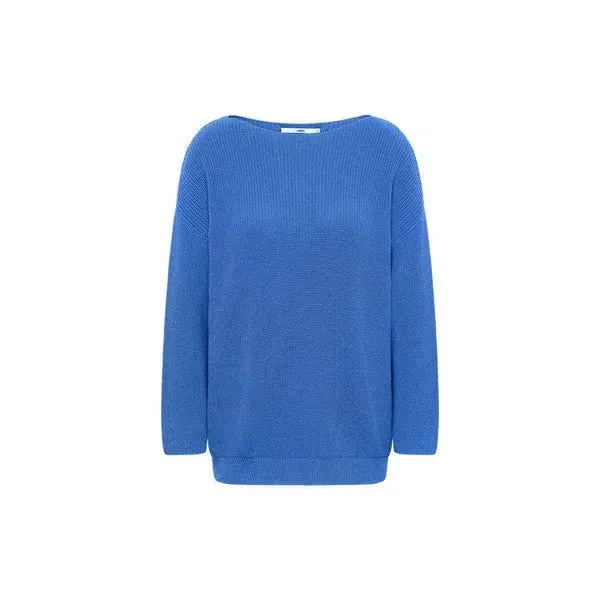 Grobstrickpullover aus Bio-Baumwolle