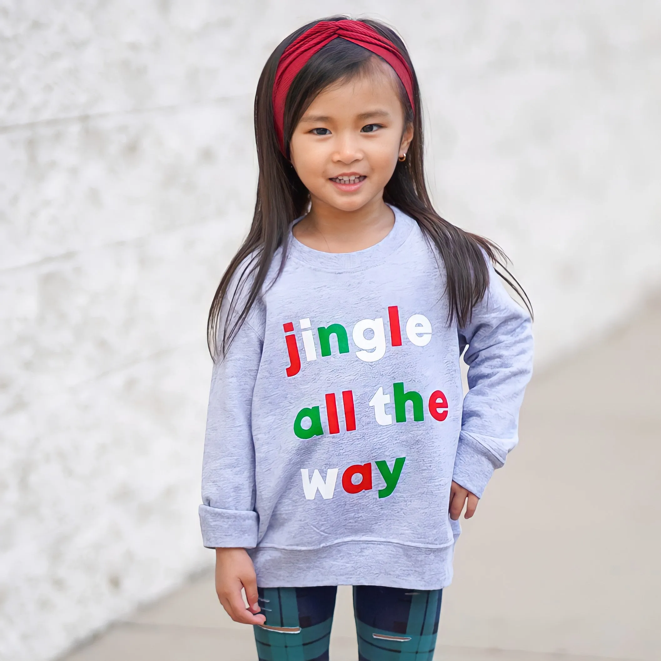 Jingle All The Way | Kids Pullover Sweatshirt