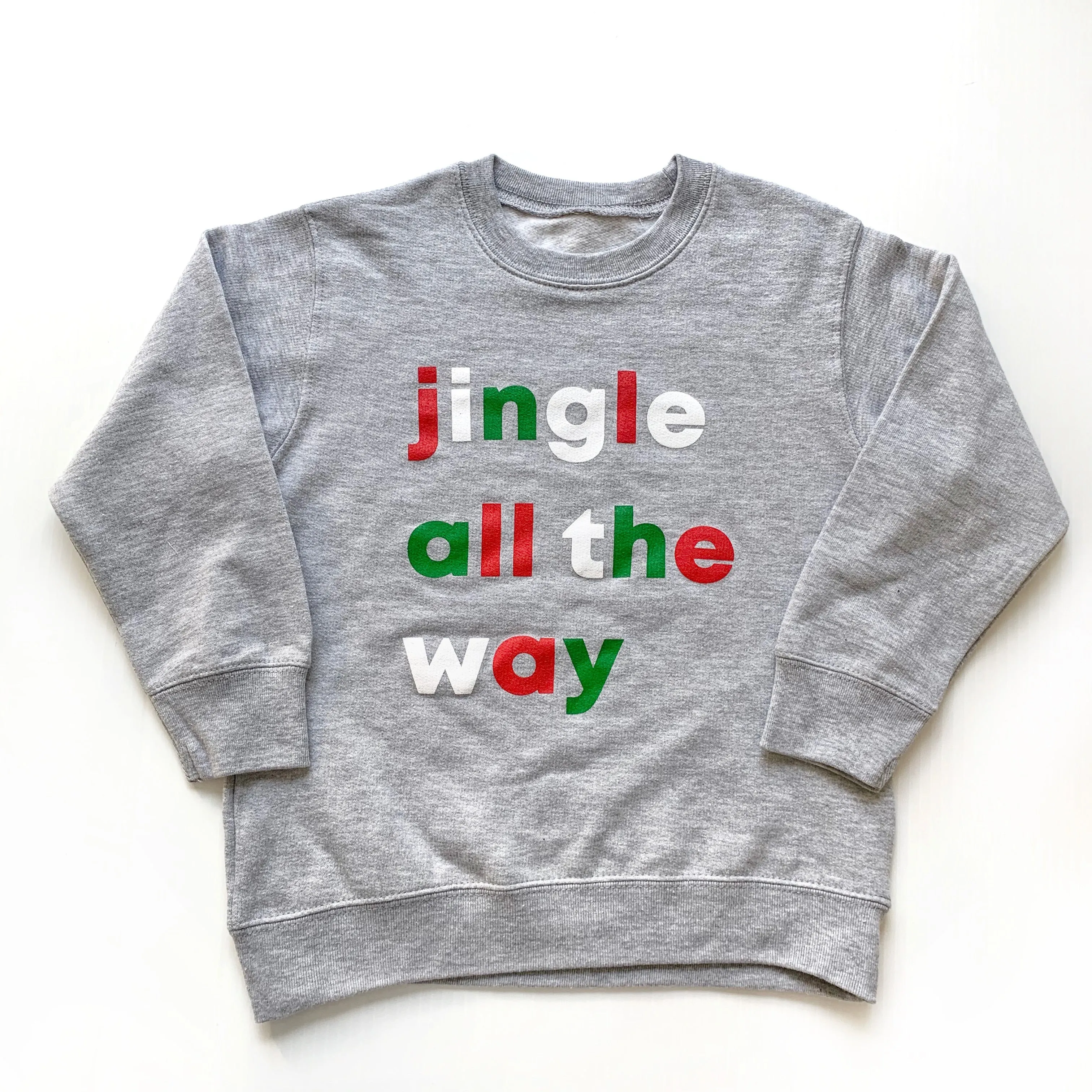 Jingle All The Way | Kids Pullover Sweatshirt