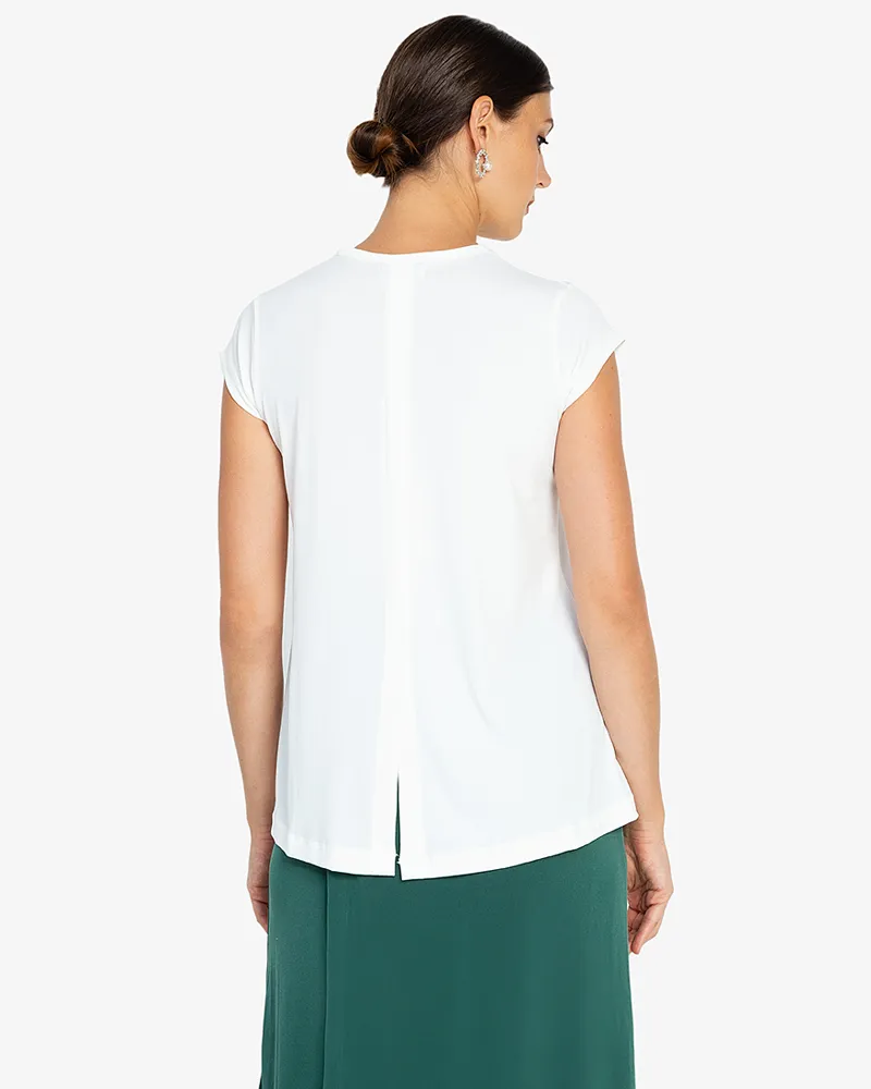 Markisha Round Neck Jersey Top