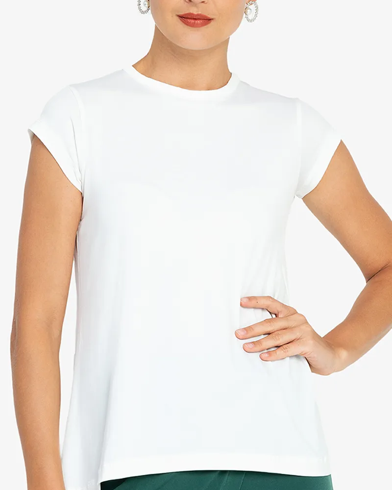 Markisha Round Neck Jersey Top