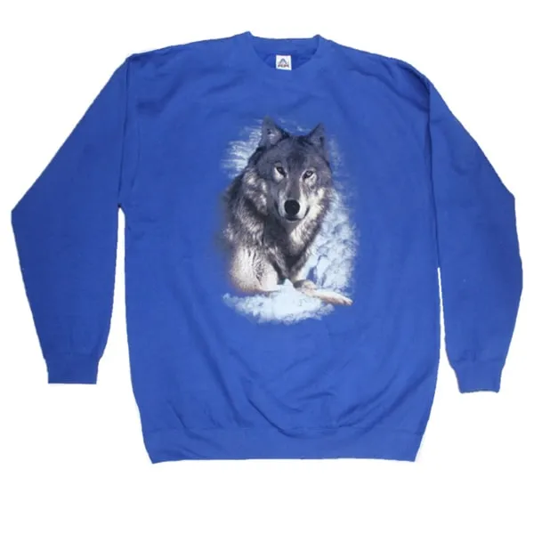 Men and Women's Fleece Crewneck Sweatshirt with various designs
