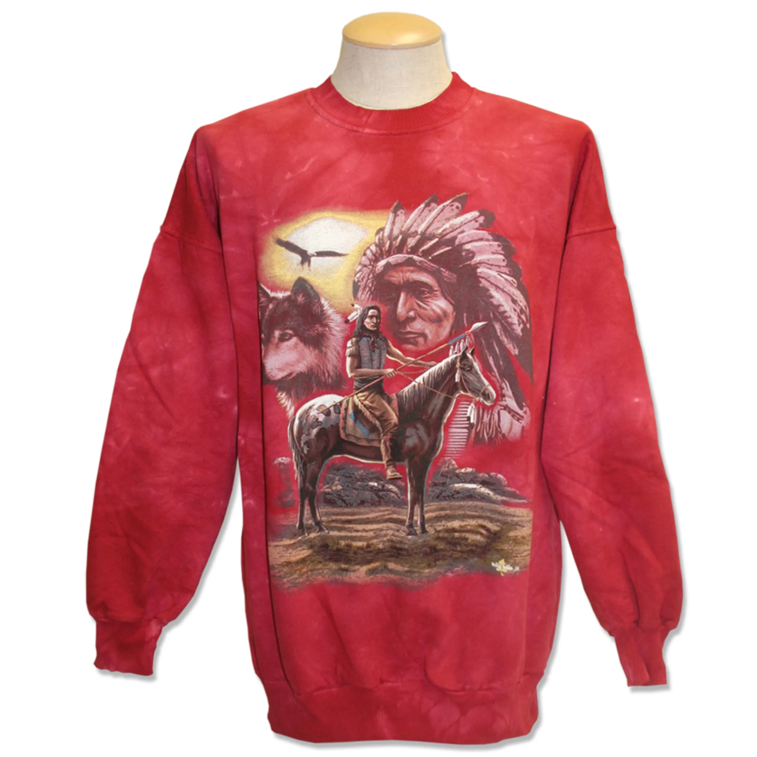 Men and Women's Fleece Crewneck Sweatshirt with various designs