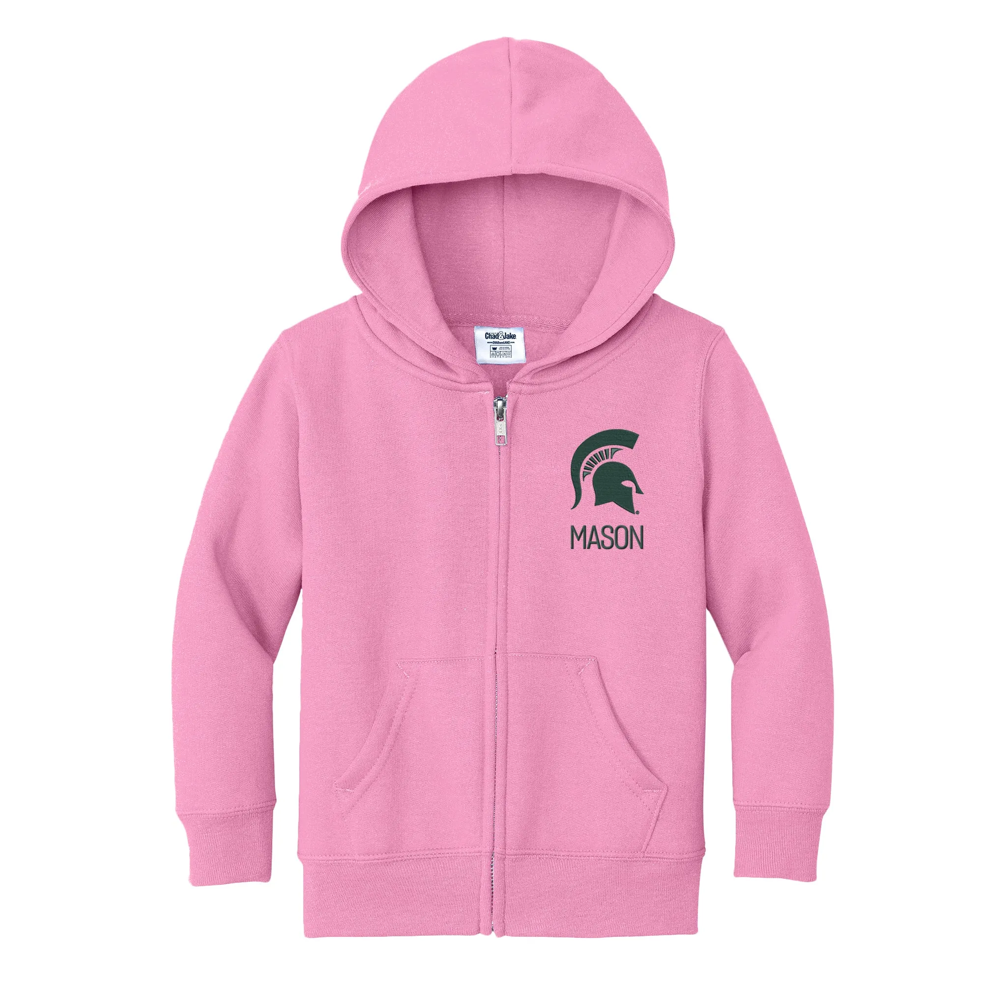 Personalized Michigan State Spartans Toddler Full-Zip Sweatshirt