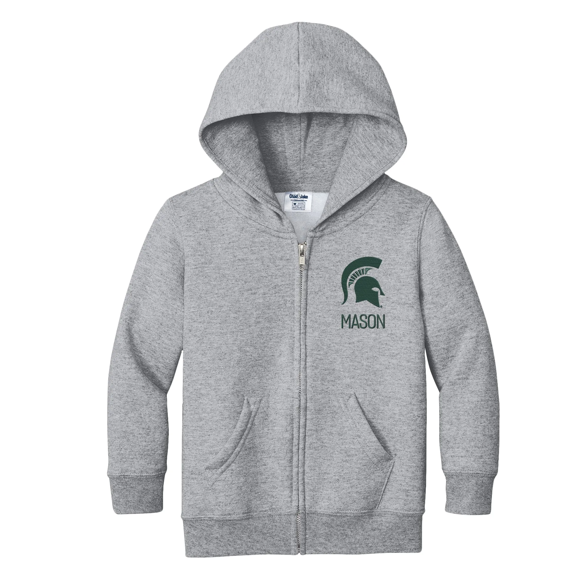 Personalized Michigan State Spartans Toddler Full-Zip Sweatshirt