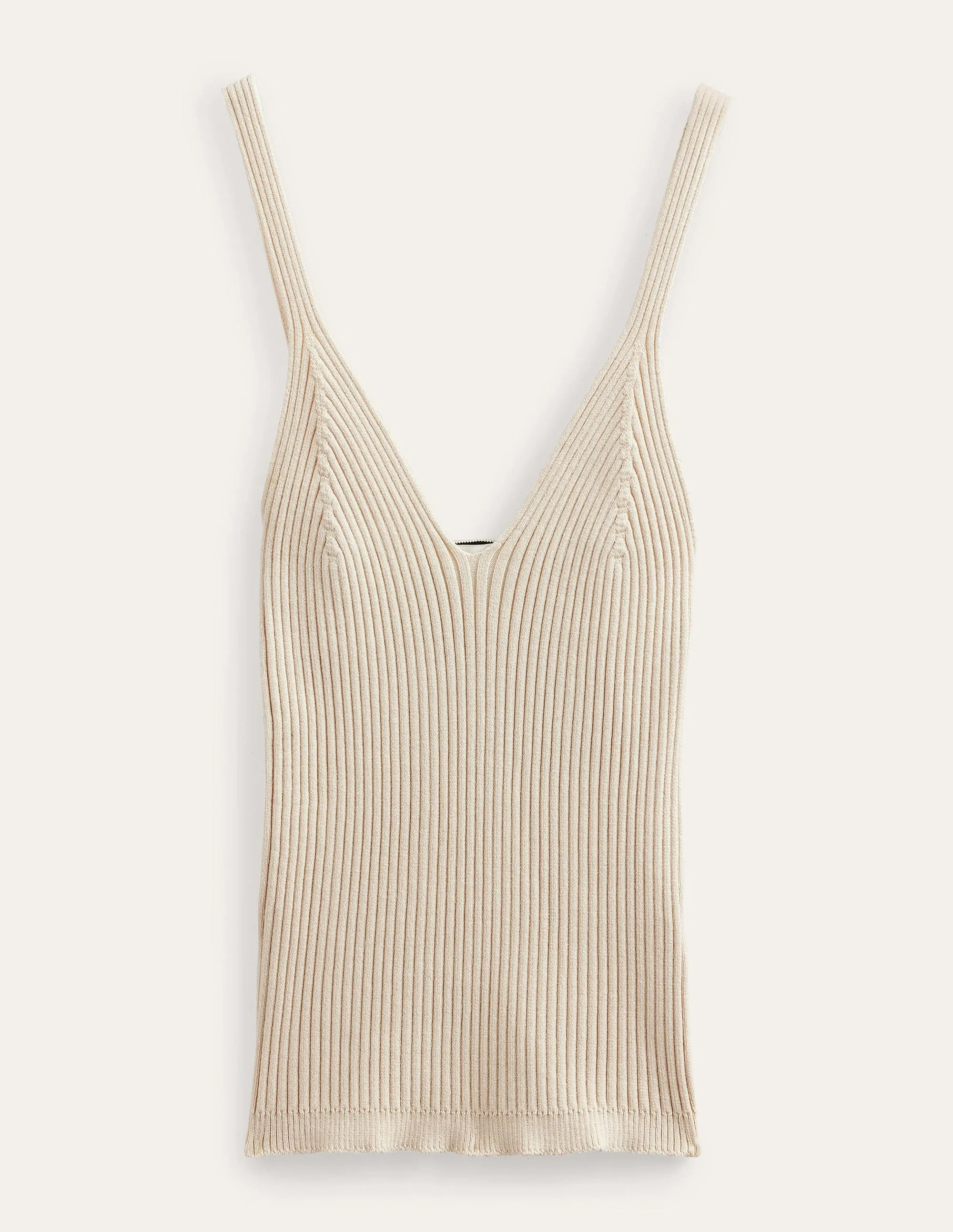 Ribbed Vest Top-Rope