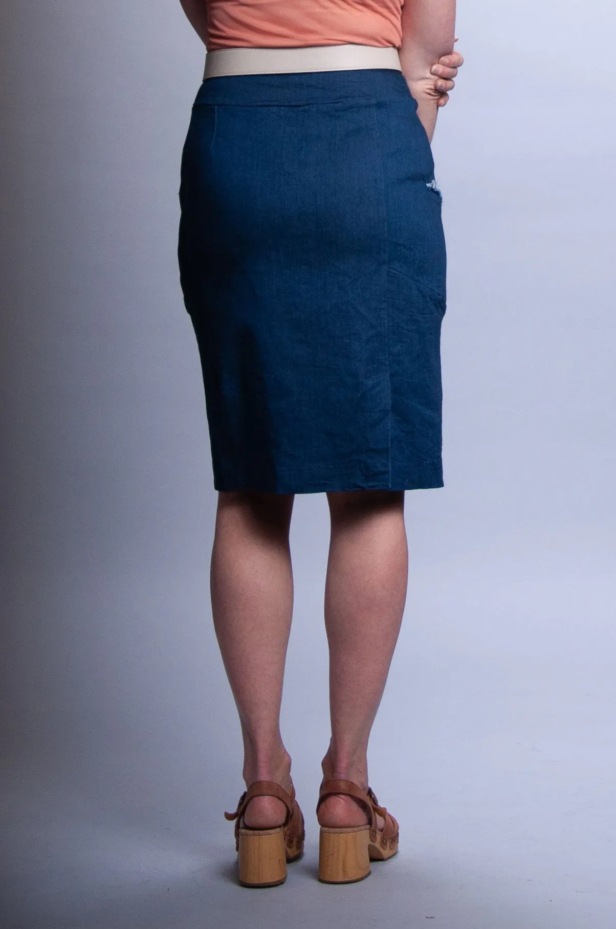Sloan Skirt - Denim