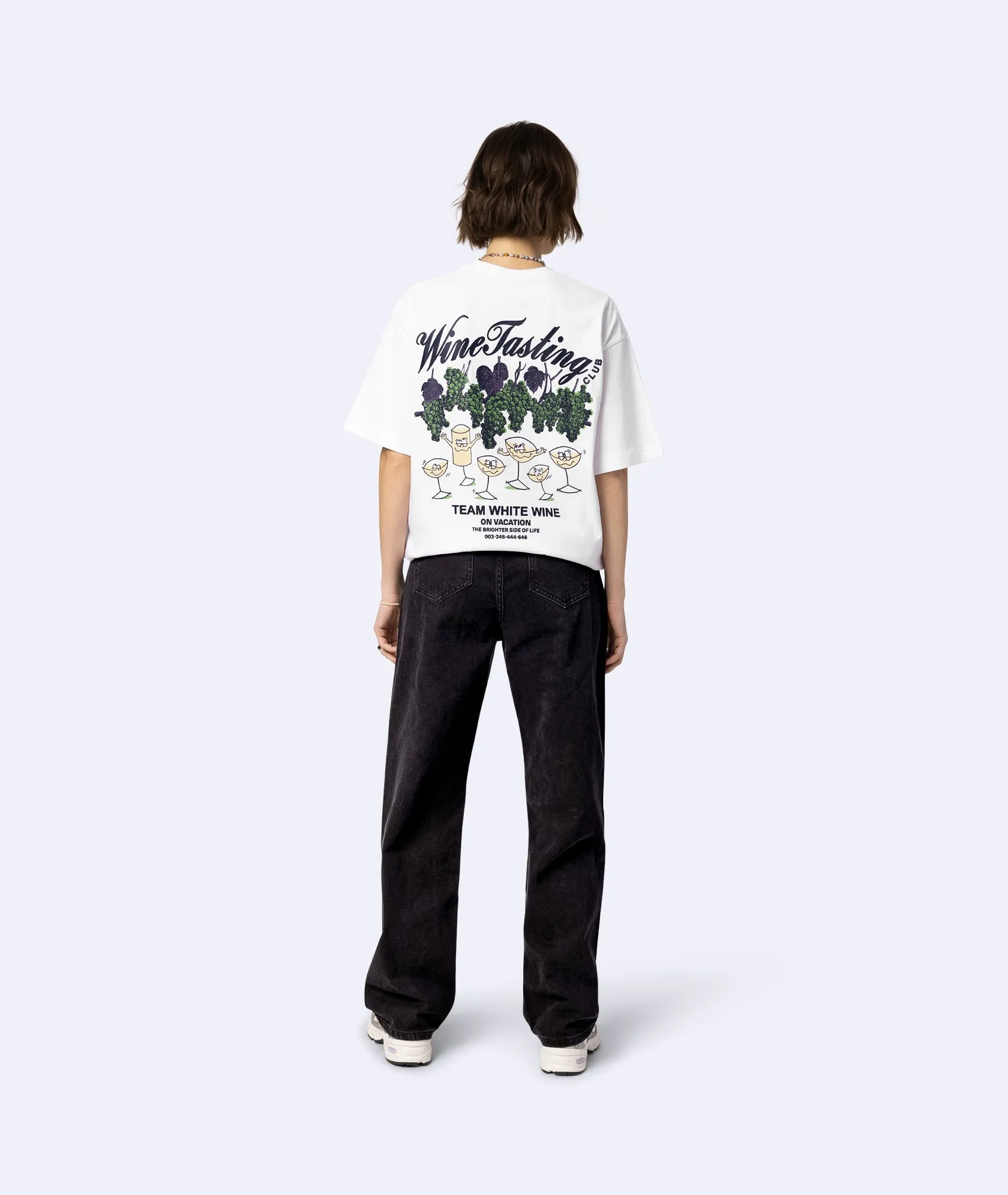 Team White Wine T-Shirt - White