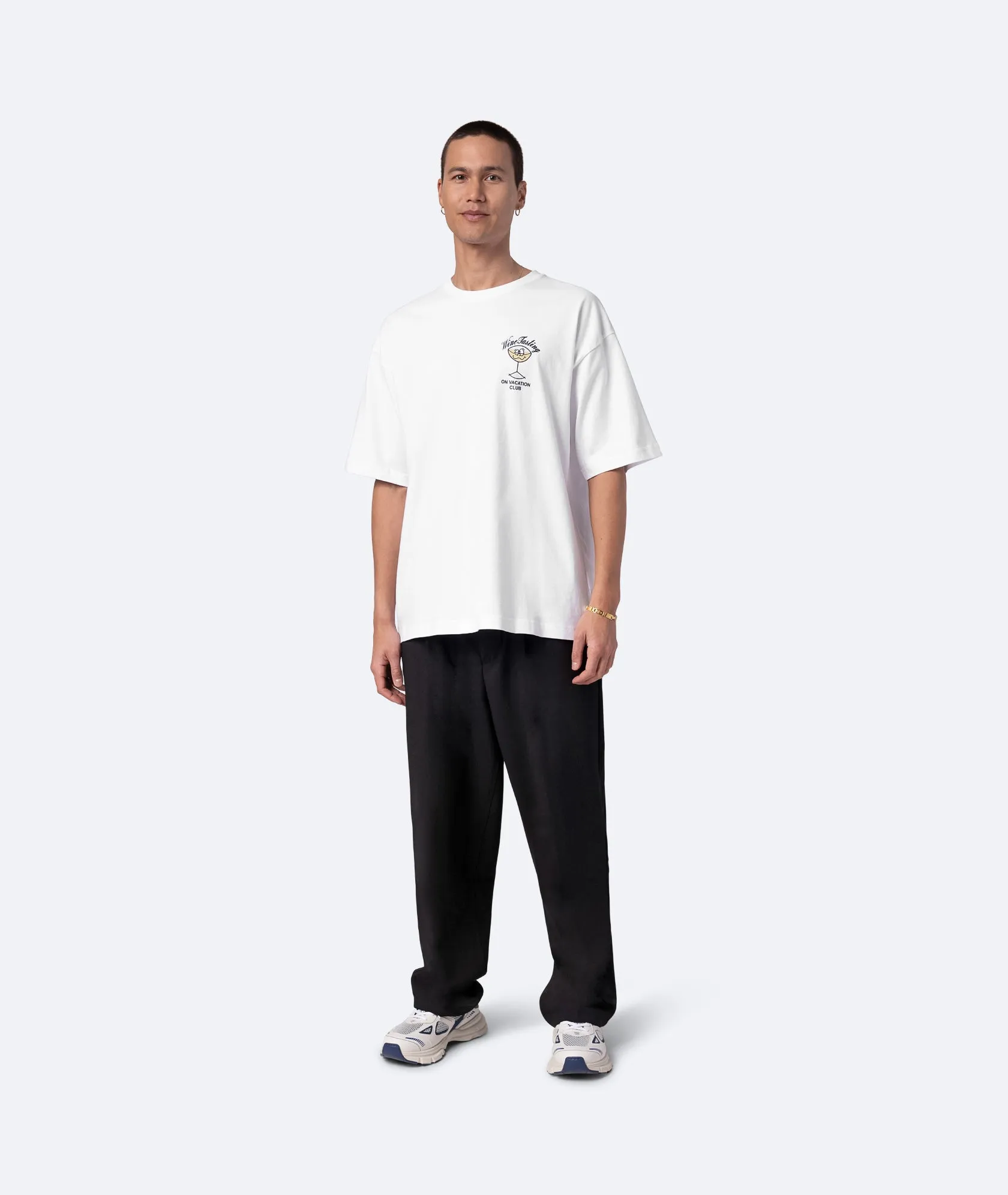 Team White Wine T-Shirt - White