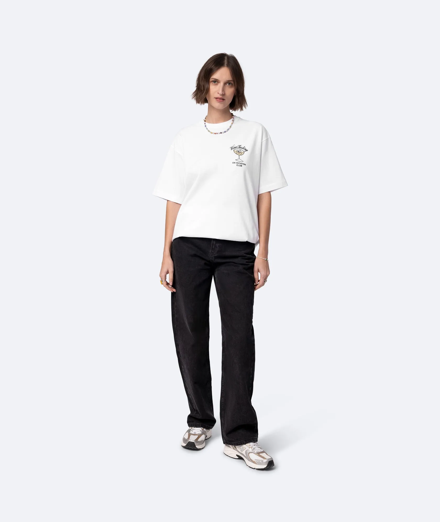 Team White Wine T-Shirt - White